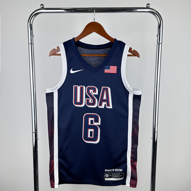 Regata USA Basketball Azul Swingman Olympics 2024