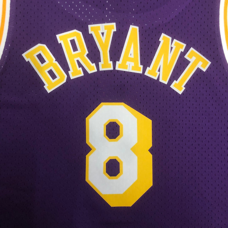 Cropped Feminino Los Angeles Lakers Roxo - Bryant 8