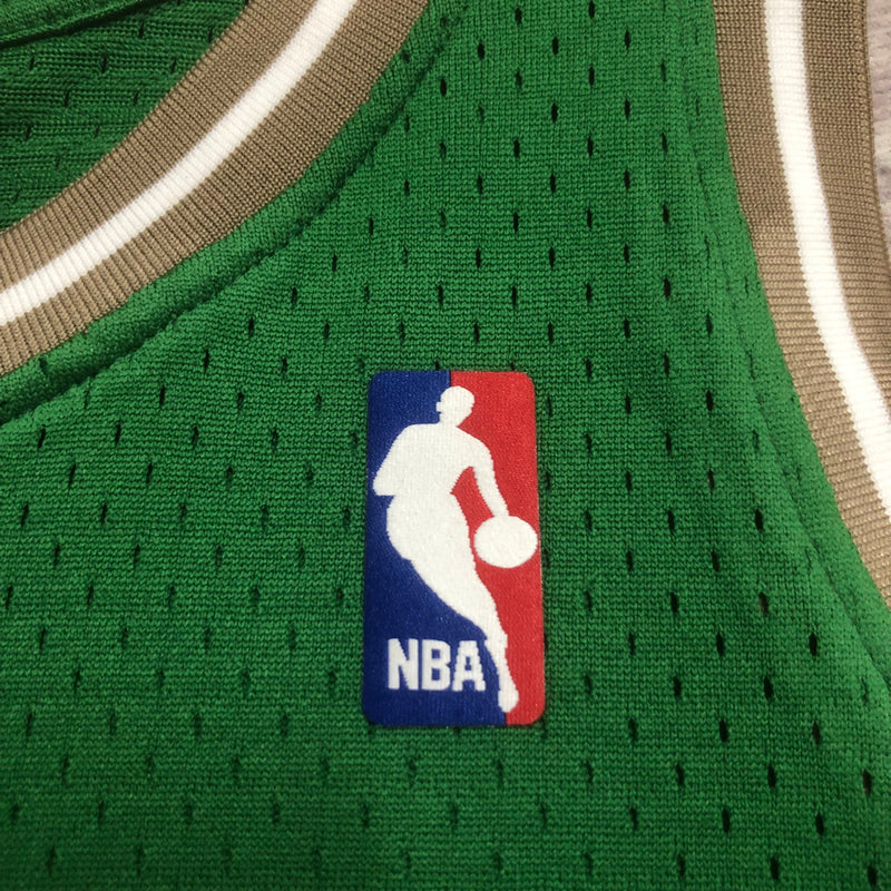 Regata Boston Celtics Kevin Garnett Verde 2007/08 - Hardwood Classics