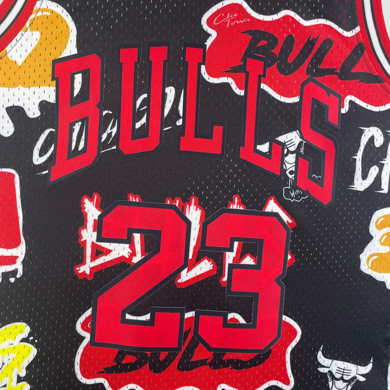 Regata Chicago Bulls Slap Sticker Michael Jordan 1997/98 - Hardwood Classics