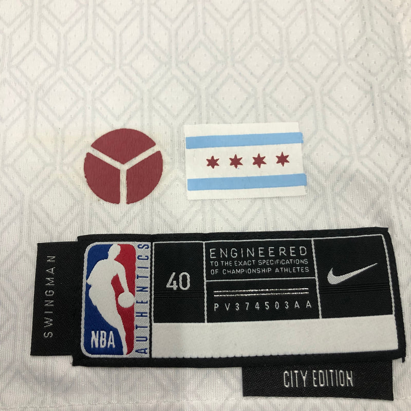 Regata Chicago Bulls Branca 2022/23 Swingman - City Edition