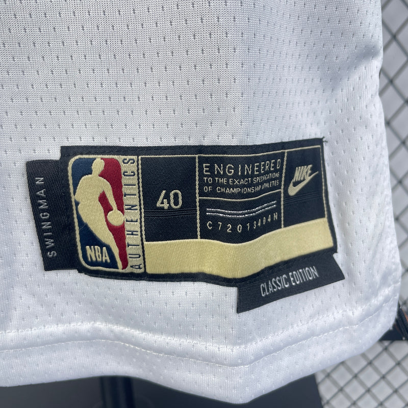 Regata Washington Wizards Branca Swingman 2022/23 - Classic Edition