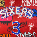 Regata Philadelphia 76ers Slap Sticker Allen Iverson 1996/97 - Hardwood Classics