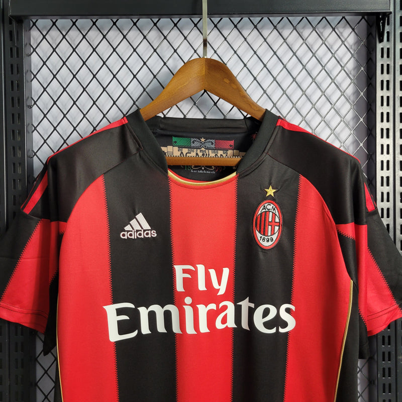 Camisa 1 AC Milan Retro 2010/11 - Masculina