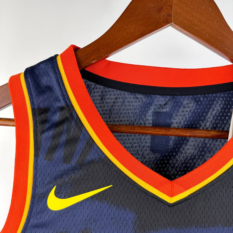 Regata Oklahoma City Thunder Azul Swingman 2023/24 - City Edition