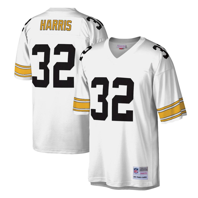 Camisa Pittsburgh Steelers Mitchell & Ness Legacy Replica - Branca/Preta