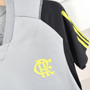 Camisa Treino Flamengo Cinza 2024/25 - Feminina