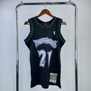 Regata Minnesota Timberwolves Kevin Garnett Preta 1997/98 - Hardwood Classics