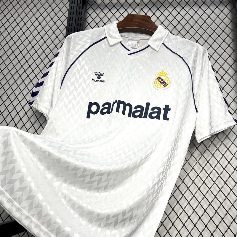 Camisa 1 Real Madrid Retrô 1986/87 - Masculina