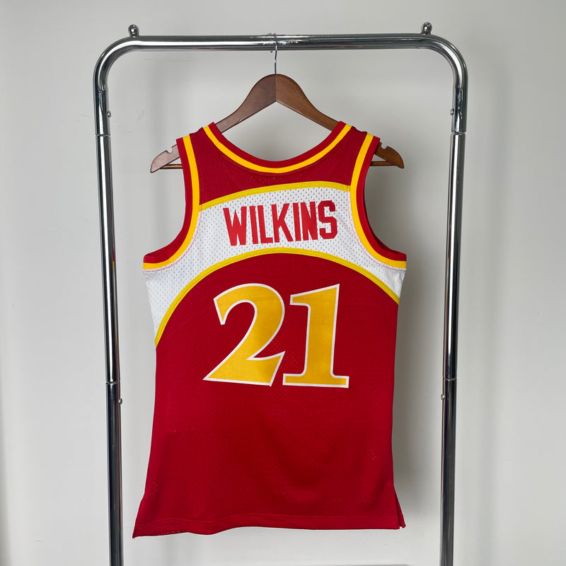 Regata Atlanta Hawks Dominique Wilkins 1986/87 - Hardwood Classics