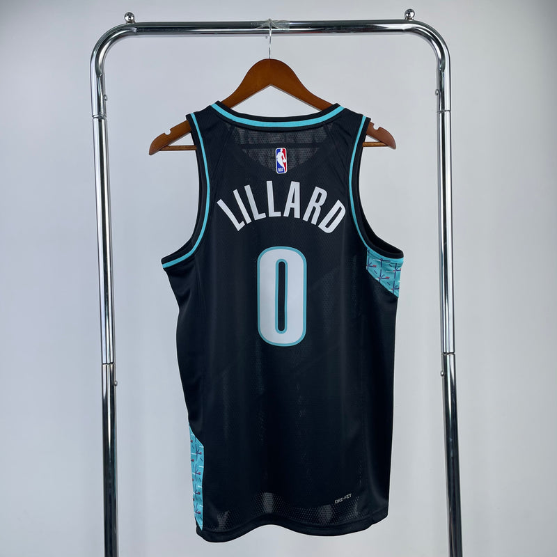Regata Portland Trail Blazers Preta Swingman 2022/23 - City Edition