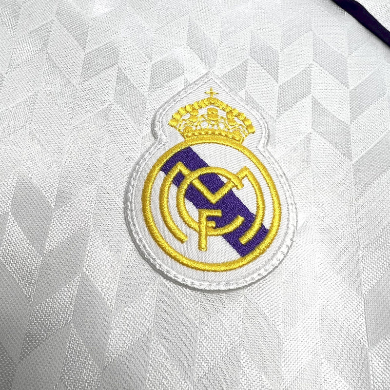 Camisa 1 Real Madrid Retrô 1986/87 - Masculina