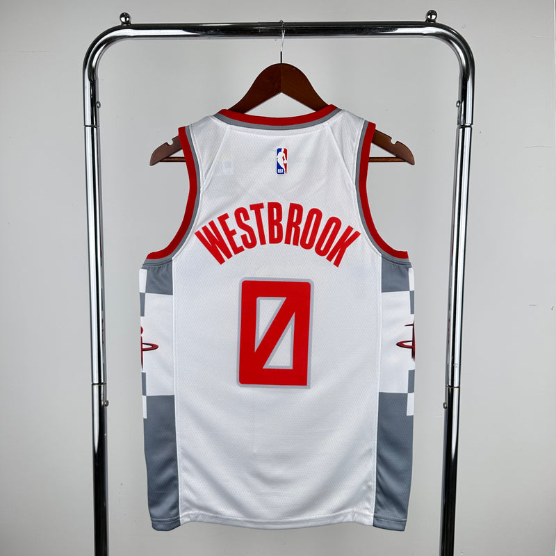 Regata Houston Rockets Branca Swingman 2019/20 - City Edition