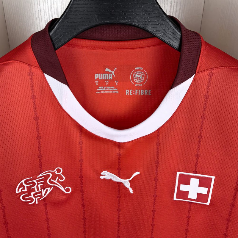 Camisa 1 Suíça 24/25 Torcedor - Masculina