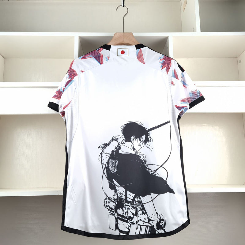 Camisa Especial Japão x Attack on Titan 2024 Torcedor - Masculina