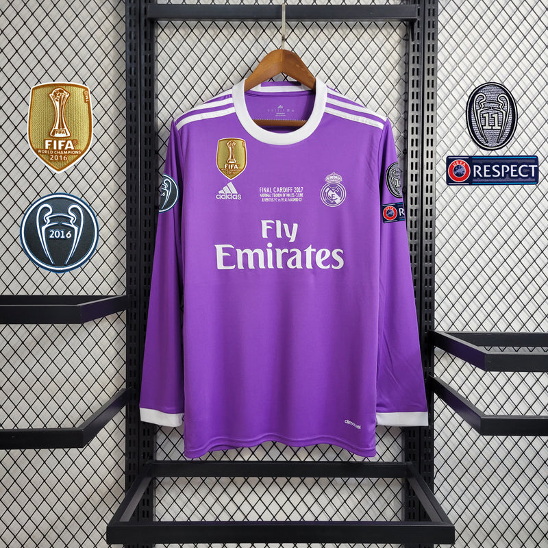 Camisa 2 Real Madrid Retrô 2016/17 - Masculina
