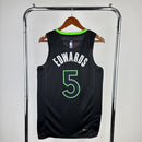 Regata Minnesota Timberwolves Preta Swingman - Statement Edition