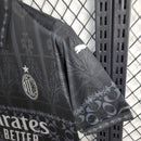 Camisa 4 AC Milan x Pleasures Black 2023/24 Torcedor - Masculina