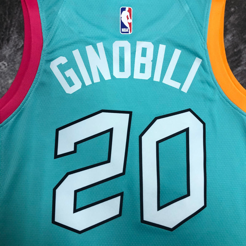 Regata San Antonio Spurs Verde Swingman 2022/23 - City Edition