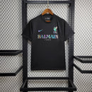Camisa Edição Exclusiva Liverpool x Balmain Paris 2024 - Masculina