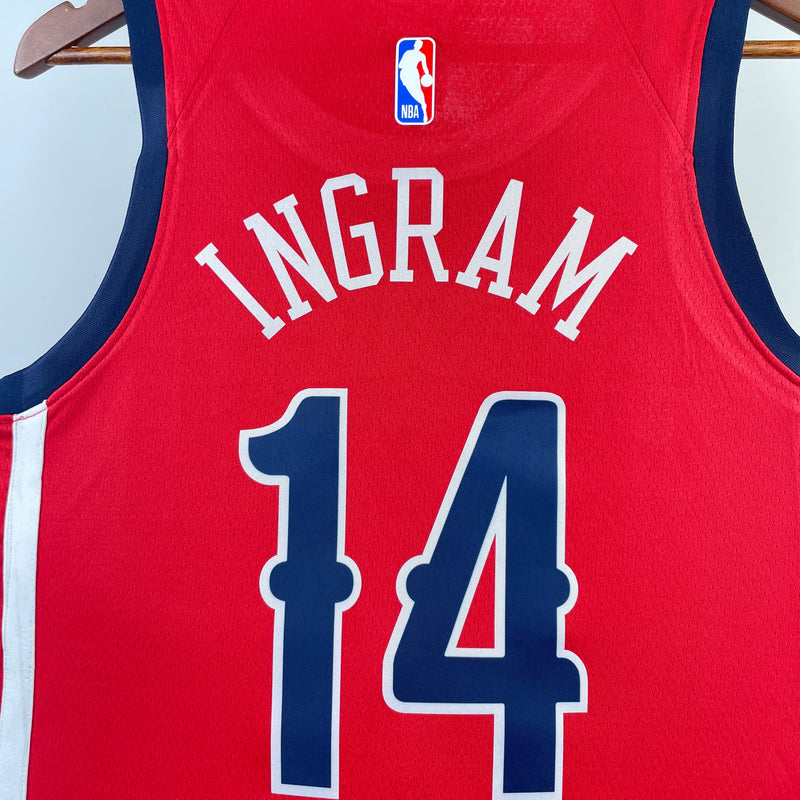 Regata New Orleans Pelicans Vermelha  Swingman - Statement Edition