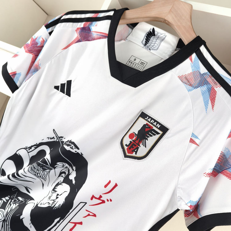 Camisa Especial Japão x Attack on Titan 2024 Torcedor - Masculina