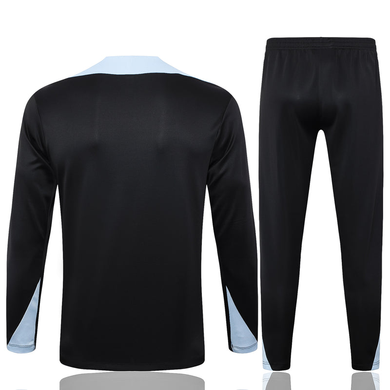 Agasalho Treino Barcelona Preto 2024/25 - Masculino