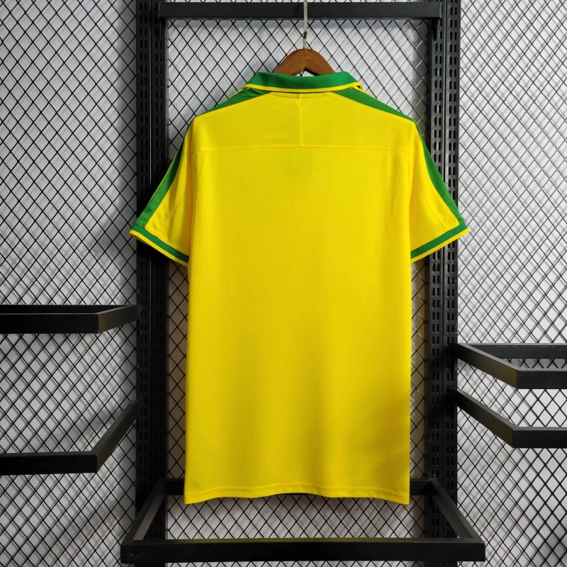 Camisa 1 Brasil Retrô 1997 - Masculina