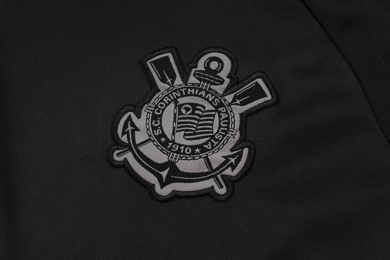 Agasalho Treino Corinthians All Black 2024/25 - Masculino