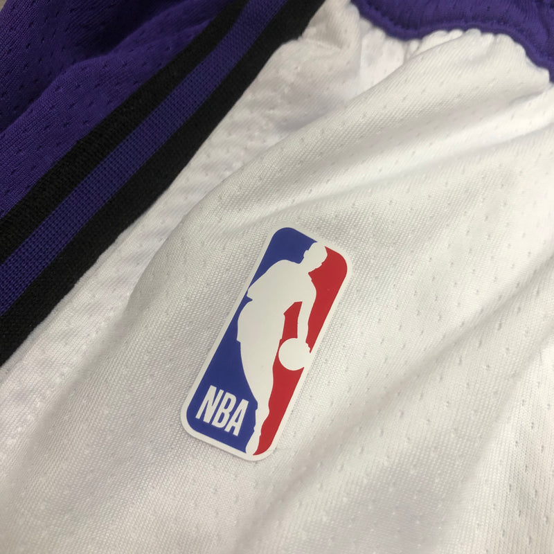 Bermuda Los Angeles Lakers Branca e Roxo 2022/23 - City Edition