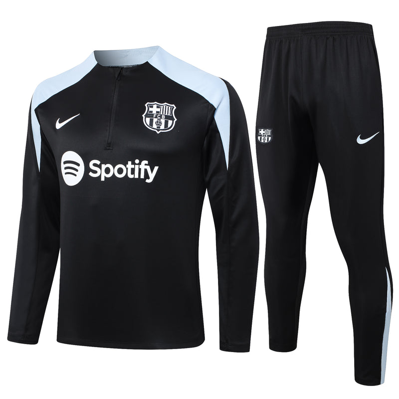 Agasalho Treino Barcelona Preto 2024/25 - Masculino