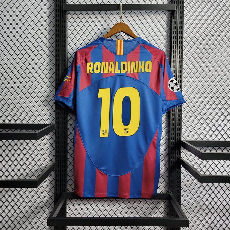 Camisa 1 Barcelona Retrô 2005/06 - Masculina