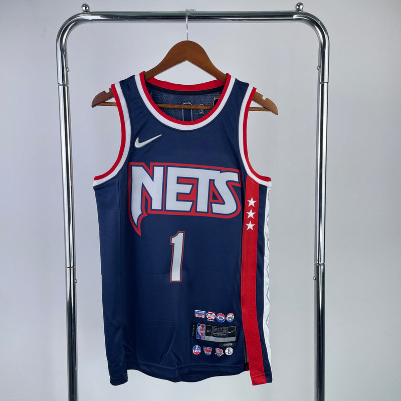 Regata Brooklyn Nets Azul Swingman - City Edition