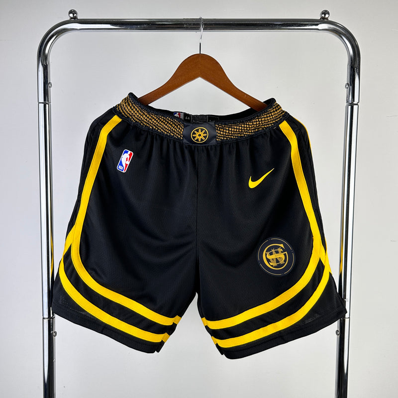 Bermuda Golden State Warriors Preta 2023/24 - City Edition