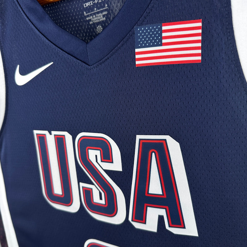 Regata USA Basketball Azul Swingman Olympics 2024