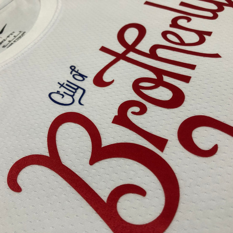 Regata Philadelphia 76ers Branca - City Edition