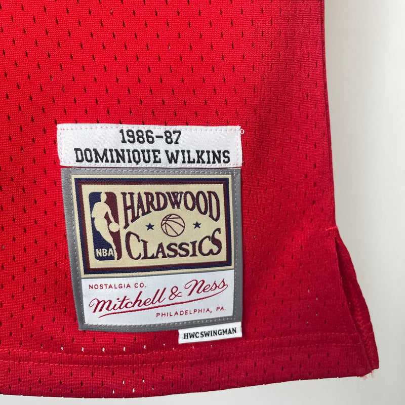 Regata Atlanta Hawks Dominique Wilkins 1986/87 - Hardwood Classics
