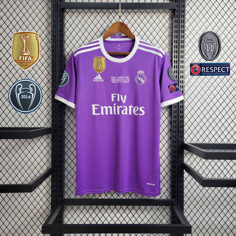Camisa 2 Real Madrid Retrô 2016/17 - Masculina