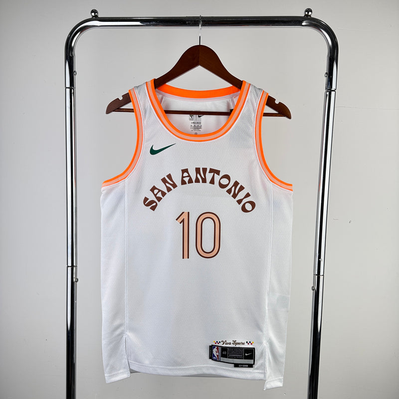 Regata San Antonio Spurs Branca Swingman 2023/24 - City Edition