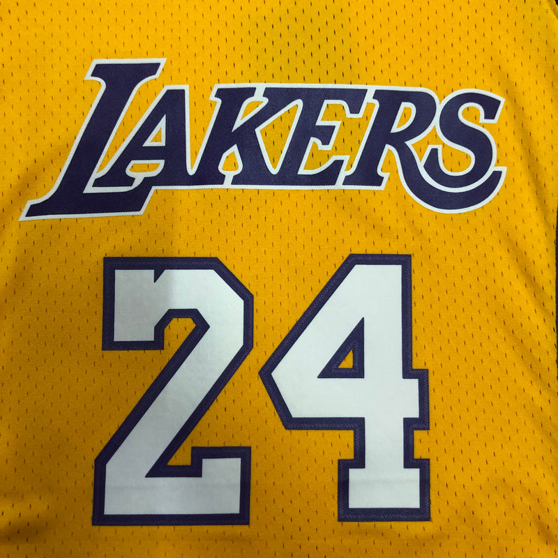 Regata Los Angeles Lakers Kobe Bryant Amarela 2008/09 - Hardwood Classics