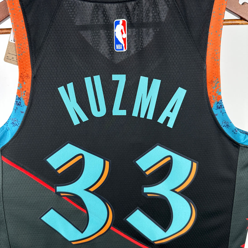 Regata Washington Wizards Preta Swingman 2023/24 - City Edition