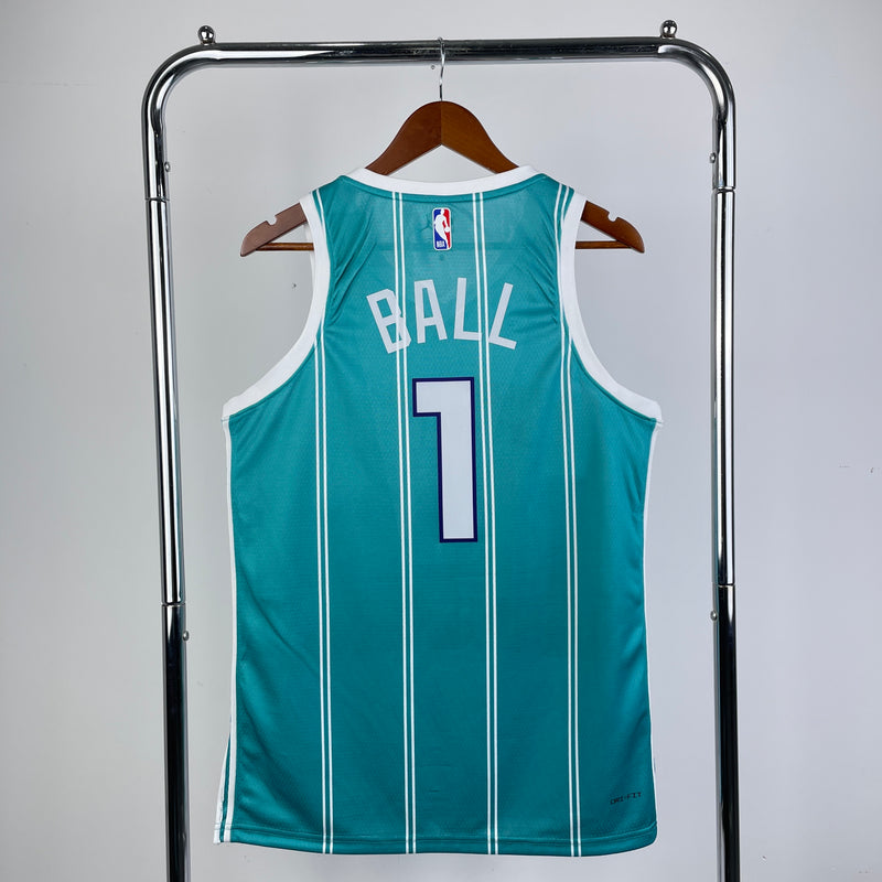 Regata Charlotte Hornets Azul Swingman - Icon Edition
