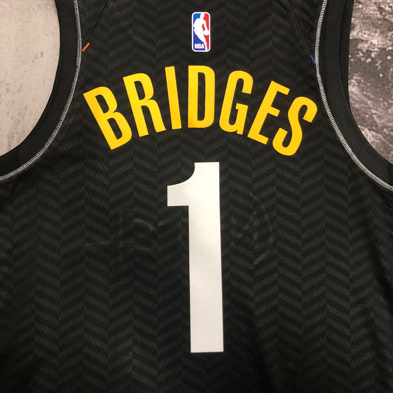 Regata Brooklyn Nets Preta Swingman -  City Edition
