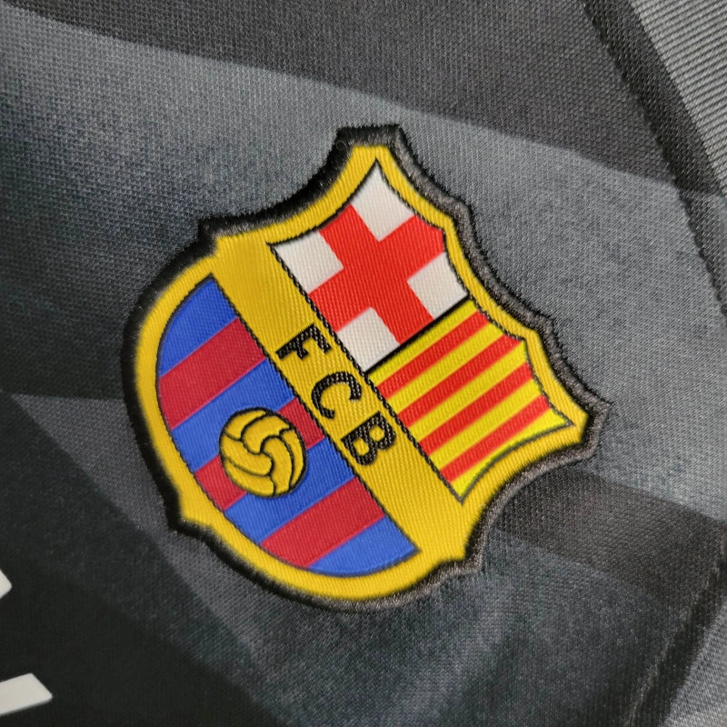 Conjunto Infantil Goleiro Barcelona 2023/24 - Unissex