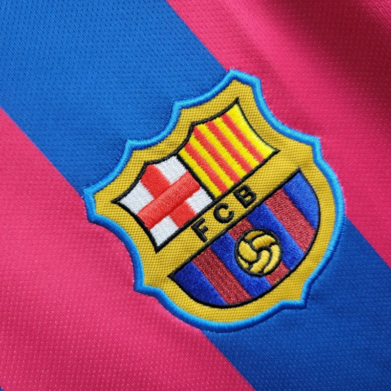 Camisa Barcelona Retrô 2005/06 Champions League Final - Masculina