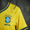 Camisa 1 Brasil 2026/27 Cropped - Feminino