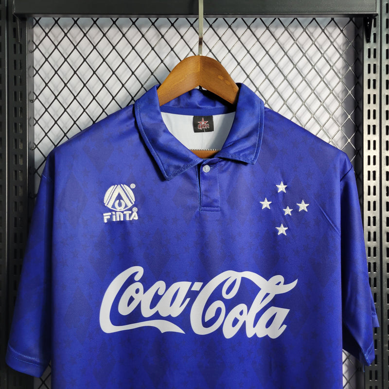 Camisa 1 Cruzeiro Retrô 1992 - Masculina