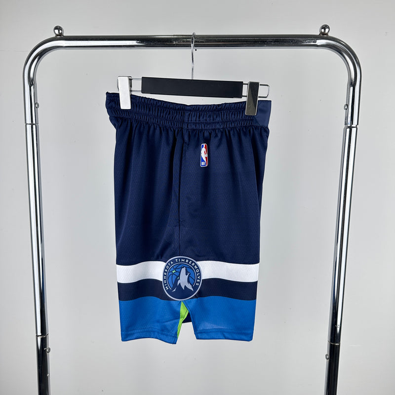Bermuda Minnesota Timberwolves Azul 2023/24 - Icon Edition