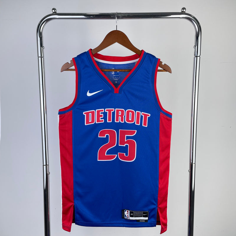 Regata Detroit Pistons Azul Swingman - Icon Edition
