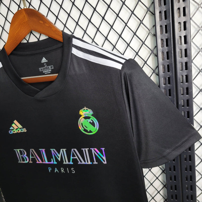 Camisa Edição Especial Real Madrid x Balmain Paris 2023 - Masculina